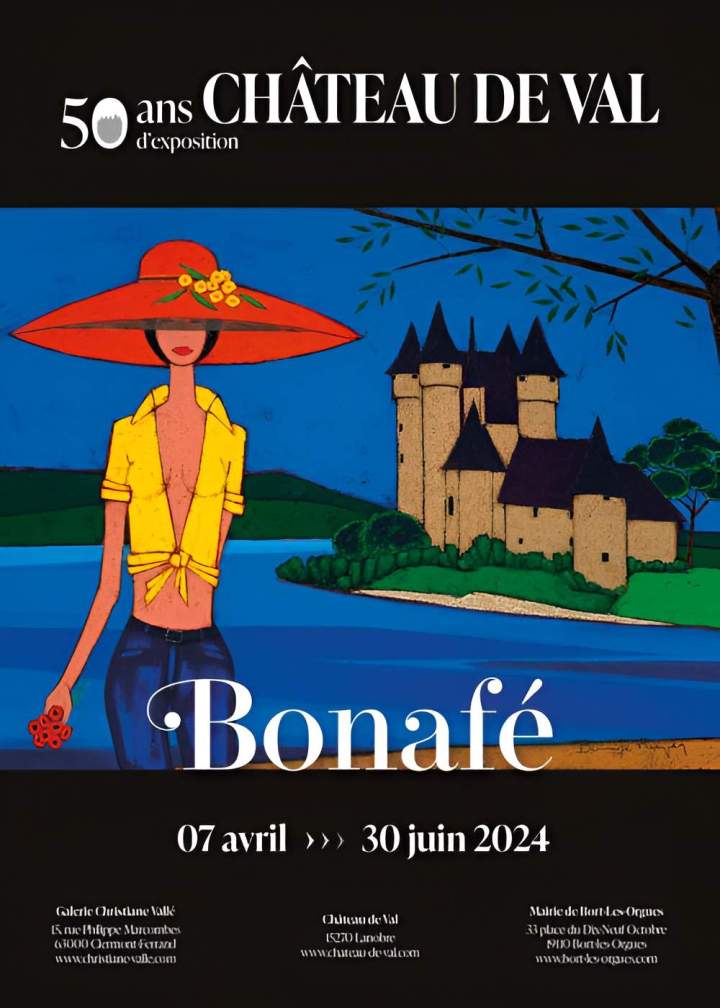 Affiche Exposition Bonafé Clermont-Ferrand